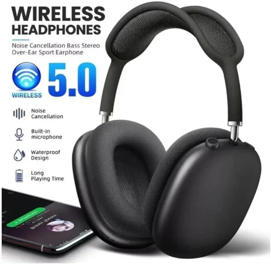 P9 Headphone with ANC & ABS Plastic Pakistan