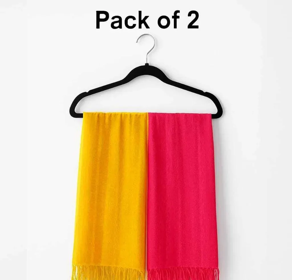 Pack of 2 Multicolor Net Dupattas for Daily Wear